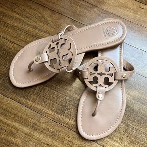 Tory Burch Miller sandals lightly used 10.5